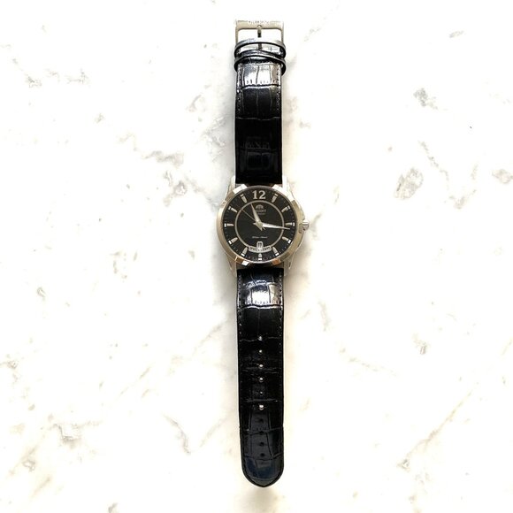 Orient men's leather automatic watch - Picture 1 of 6